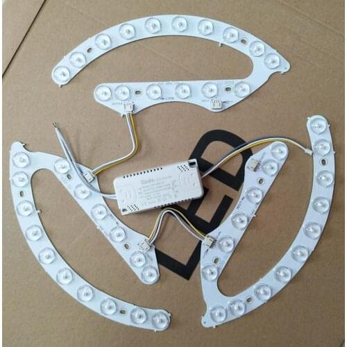 LED ceiling lamp retrofit lamp board wick round lens fan lamp strip lamp bead lamp panel horseshoe-shaped patch light source