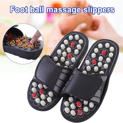 Acupressure & Reflexology Sandals Foot Massager Acupoint Stimulation Massage Slippers Stress Relief for Men Women A66