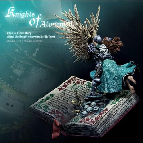 1/24 Resin Model Kits Colorless and self-assembled A-19715