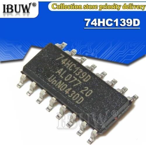 10PCS SN74HC139D SOP16 74HC139D SOP-16 74HC139 IBUW SOP