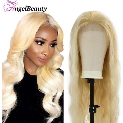 613 Honey Blonde Body Wave Lace Front Wig 30 Inch Remy Human Hair Wig For Black Women Brazilian Hair 13x4 HD 4X4 Closure