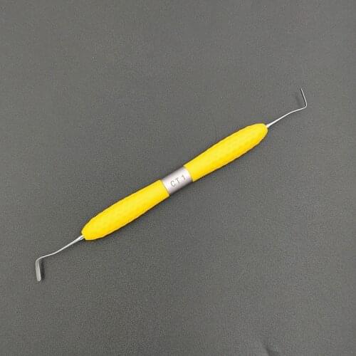 7pc Special Steel Dental Resin Filled Repair Equipment CT2 CT7 Double-edge Blade Resin Shaping Dental Restorations Instruments