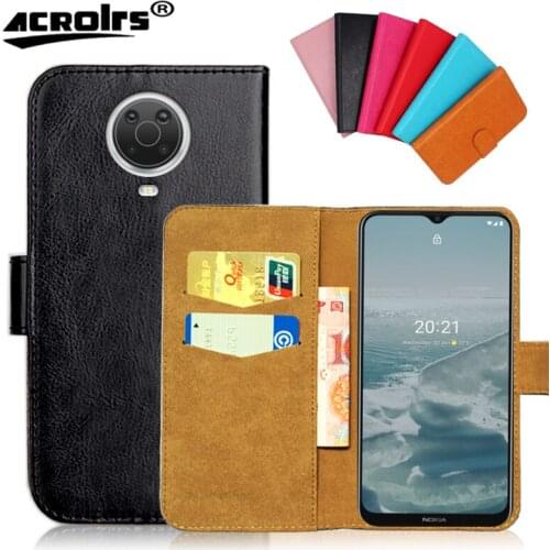 Case For Nokia G20 G10 C10 C20 Plus X10 X20 Nokia Case Flip Slots Leather Wallet Cases protective Cover Phone Bag