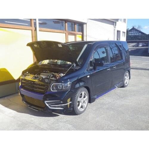 For 2005-2008 Honda Mobilio spike GK1 Front Hood Bonnet Gas Struts Lift Support Shock Damper Carbon Fiber