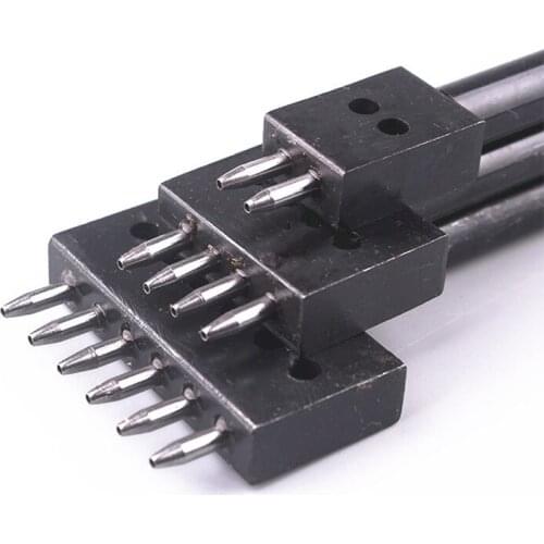 4/5/6/mm Round Stitching Punch Tools Leather Hole Punches 2/4/6/Hole Spacing Leather Punching Tool Hole Cutter