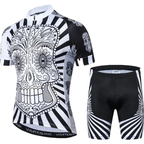 Weimostar Summer Mens Cycling Jersey Set Ropa Ciclismo Short Sleeve MTB Bicycle Clothing Quick Dry Bike Jersey Set Cycling Wear
