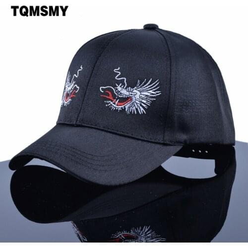 Fashion Imitation silk fabric Baseball Cap women Sun Hats For men Snapback Caps woman Gorras Dragon caps Bone Casual Hip Hop cap