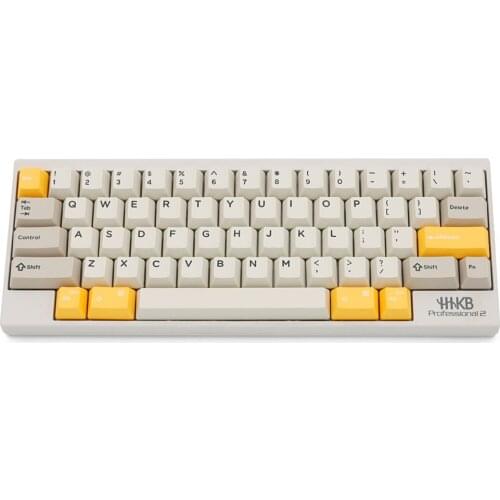Domikey hhkb abs doubleshot keycap set 1980s 80s hhkb profile for topre stem mechanical keyboard HHKB Professional pro 2 bt
