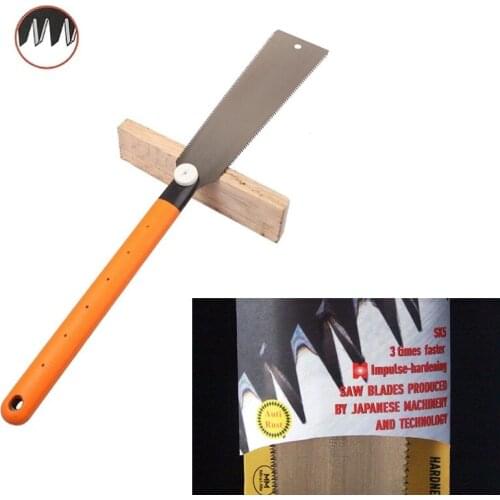 New 1pcs Double Sided Steel Slim Tenon Fine Tooth Woodworking Hacksaw for Hardwoods