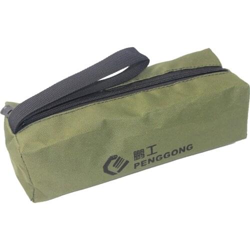 Hardware Tool Storage Bag Carrier Case Oxford Handy Zip Pouch Handbag Outdoor Indoor Repair Parts Pocket