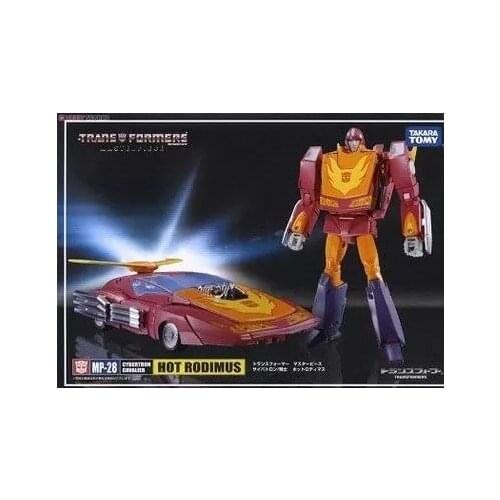 Takara Tomy Transformers Toy MP28 MP-28 Transformation Hot Rod Rodimus Prime Deformation Robot Toy for Kids