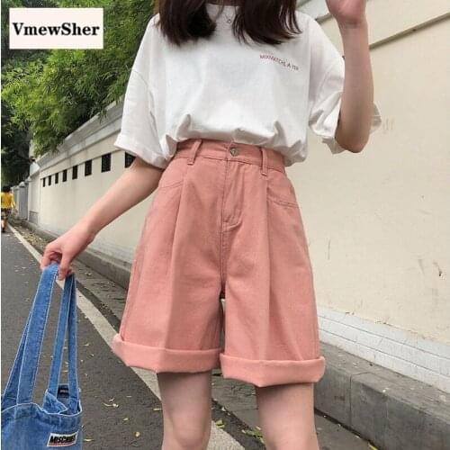 VmewSher Women's High Waist Shorts