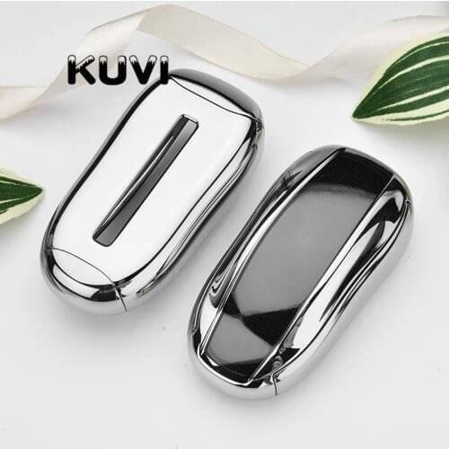 Hight quality PC+TPU key case cover Key case protective shell For Tesla Model X Model S Accessories