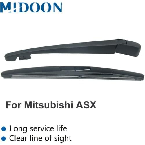 MIDOON Rear Wiper Arm & Rear Wiper Blade for Mitsubishi ASX ( Also Available for Mitsubishi Outlander Sport America )2010-2017