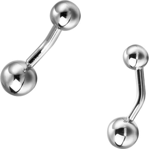 Mens shirts Cufflinks high-quality copper material Silvery ball Cufflinks 5 pairs of packaging for sale