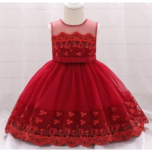 Newborn Gown Summer Clothes 1 Year Birthday Dress For Baby Girl Baptism Princess Dresses Wedding 3- 24 Month