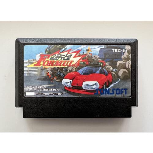 8bit game card : BATTLE FORMULA ( Japan Version!! cartridge ONLY!! )