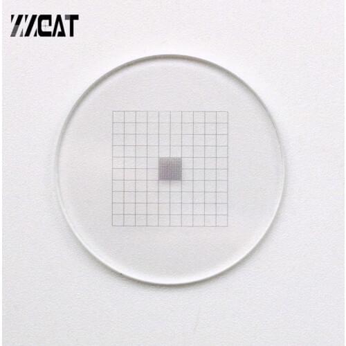 934 0.1MM 1MM Grid Scale Value Stereo Reticle Grid Cell Value Scale Micrometer Calibration Reticle