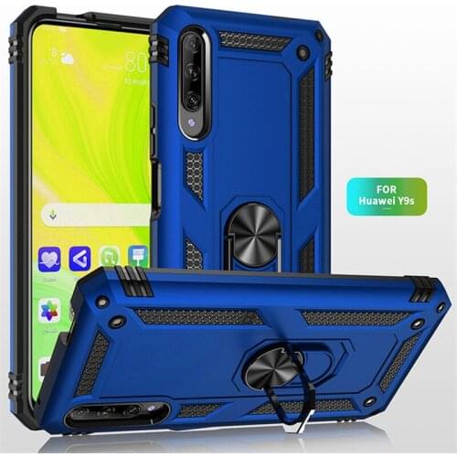For Huawei Y9S Case Magnet Car Ring Stand Holder Cover For Huawei Y9s Case Y 9s Y9 s 2019 6.59" Phone Cases STK-L21 STK-LX3 L22