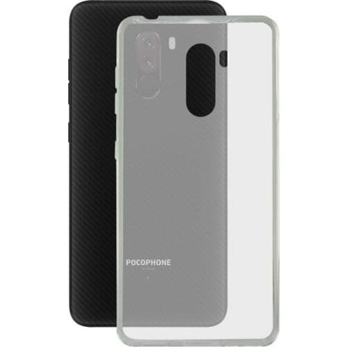 Mobile cover Pocophone F1 KSIX Flex TPU Transparent