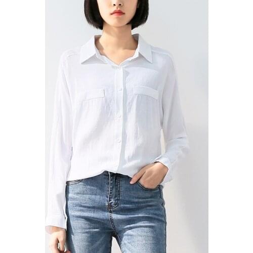 ECOATUP Linen Blouses