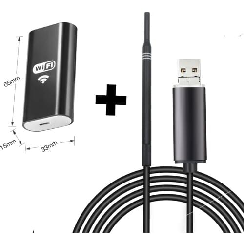 JCWHCAM Ear Cleaning Endoscope USB HD Visual Ear Spoon 5.5mm lens Mini Camera Ear pick Otoscope Borescope Tool For Android IOS