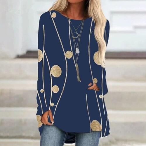 MACVARIL Polka Dot Blouses