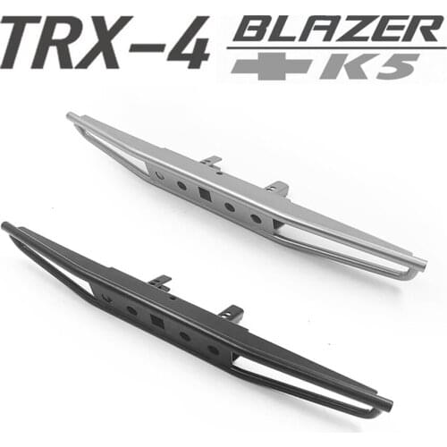 Metal Rear Bumper For 1/10 Rc Toys Model Cars Traxxas Trx4 Chassis Match BLAZER K5 Body