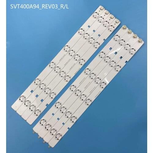 New Kit 10pcs LED Backlight Strip for TOSHIBA TV 40L2400D SVT400A94-REV03-R L