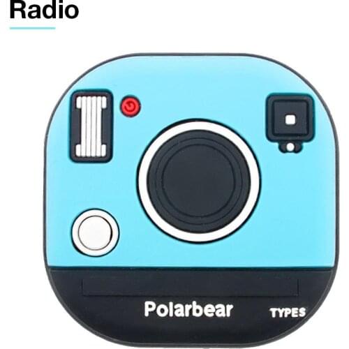 Rondaful 3D Cartoon Silicone Case Soft Shockproof Protective Cover with Carabiner for Galaxy Buds Live Earbuds 2020 New