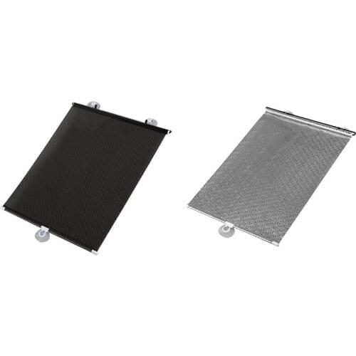 Sunshade Roller Blackout Suction Cup Blinds Curtains For Living Kitchen Office Car Window Free-Perforated Curtain