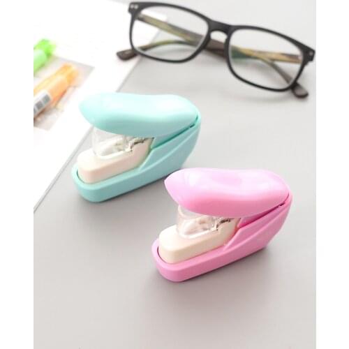 Student No Nail Stapler Environmental Protection Needle Free Office Stationery Staple Free Stapler Stapleless Stapler Free