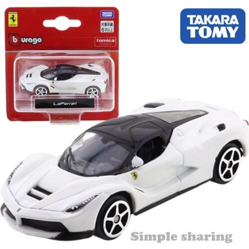 Takara Tomy Tomica Presents Burago Race & Play Series 3 Inch La Ferrari Car Kids Toys Motor Vehicle Diecast Metal Model