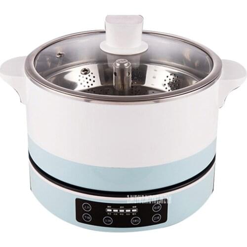 CG-HFF26-01 Intelligent 5 Gears Electric Food Steamer Split Type Steamer Hot Pot Cooker Automatic Lifting Electric Saucepan 220V