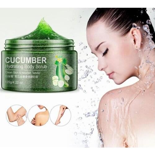 Shea butter Cucumber Replenishment Remove Horny Skin clean cleaning Moisturizing face body Scrubs Treatments Bath SPA cream
