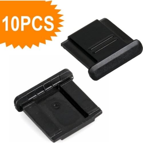 10 Pieces Camera Hot Shoe Adapter Protective Cover for Nikon D7000 D7100 D80 D90 D600 D5300 D5500 D800 D3200 D3300 D3 D4 D5 DSLR