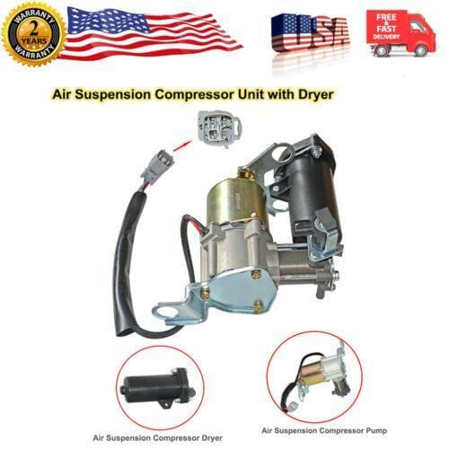 AP01 Air Suspension Compressor Pump for Lexus GX470 Toyota Land Cruiser 4Runner 4.6L 5.7L 4891060020 4891060041 2003-2009
