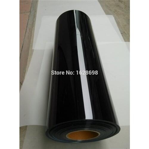 CDN-16 black color Korea Metallic vinyl for cutting plotter vinyl film design on clothes