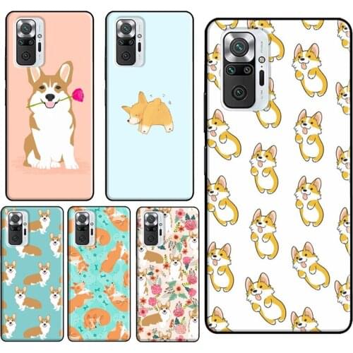 Welsh Corgi Collage Phone Case For Xiaomi Redmi Note 10 Pro Note 9 Pro Note 8 Pro 8T 9S 7A 8A 9A 9C 9T Cover