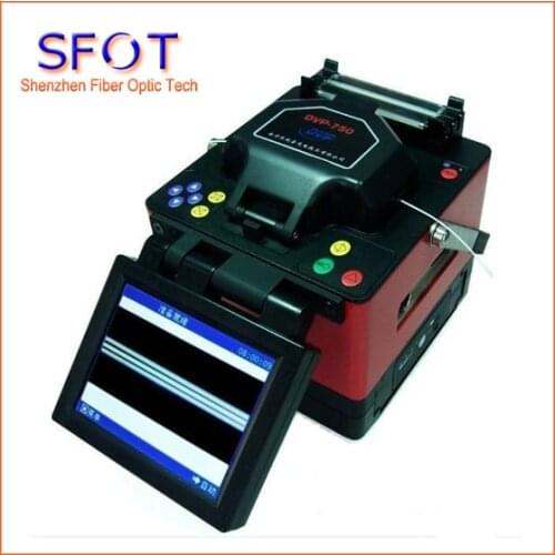 DVP-750 Digital single fiber fusion splicer FTTH Fiber Optic Splicing Machine Optical Fiber Fusion Splicer