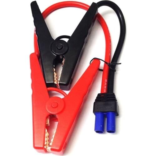 EC5 Car Jumper Cable Alligator Clips to EC5 Connector for 12V Portable Emergency Battery Car Jump Starter Booster