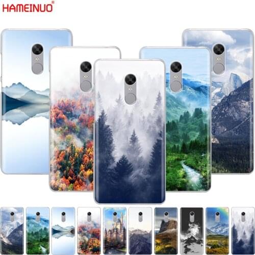 HAMEINUO Mountain Forest Clouds Cover phone Case for Xiaomi redmi 5 4 1 1s 2 3 3s pro PLUS redmi note 4 4X 4A 5A
