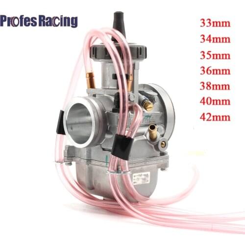 Motorcycle Scooter Carburetor 4T Engine 42 33 35 36 38 40 34mm Carb PWK Carburetor Used at Off-Road Motocross ATV