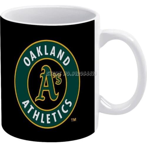 Oakland Coffee Mugs Pattern Coffee Mug 330ml Milk Water Cup Creative Fathers Day Gifts City