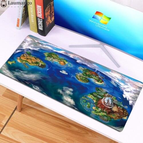 New Design arrive Mousepad Desk-Mat Office-Tools Computer Gaming big Rubber School-Supplies work keyboard mat Simplicity Pokemon