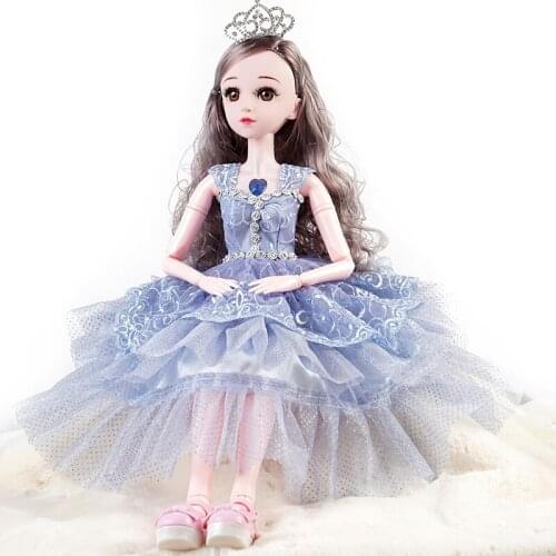 Liang Guan BJD Doll,1/3 SD Dolls 18inch 18 Ball Jointed Dolls with Clothes Outfit Shoes Wig Hair Makeup Best Gift for Girls