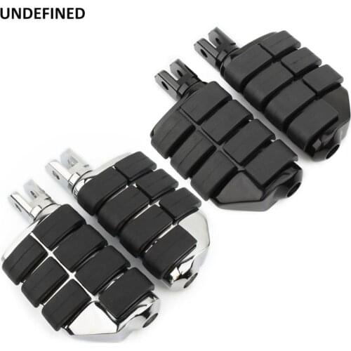 Motorcycle Black Foot Pegs Footrests Pedals For Harley Softail Fat Bob Breakout Street Bob Sport Glide FLS 2018-2020