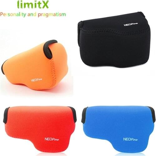 Neoprene Inner Camera Case Cover Bag for Panasonic Lumix GF5 GF6 GF7 GF8 GF9 GF10 GF90 GX800 GX850 GX900 GX950 w/ 12-32mm lens
