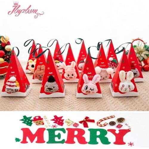 High Quality Soft Warm Floor Socks Christmas Stocking Gift Box Cute Thermal Fluffy Soft Velvet Sock Warm Winter New Year Socks