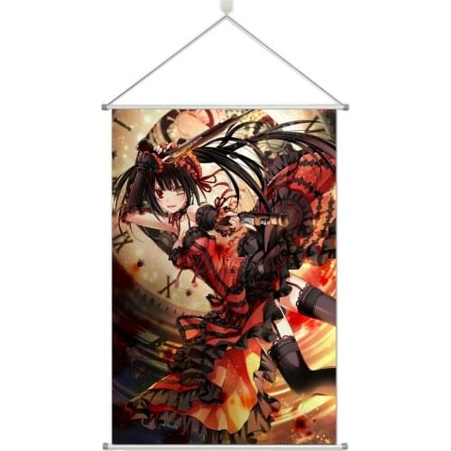 Anime Date a Live Prsonalize Customer Made Alloy Fabric Wall Poster Scroll 60x90cm 24x36inches